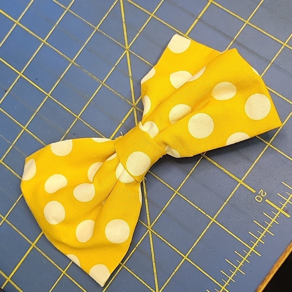 Bundle of 9 Fabric Hair Bows - Picture 6 of 11